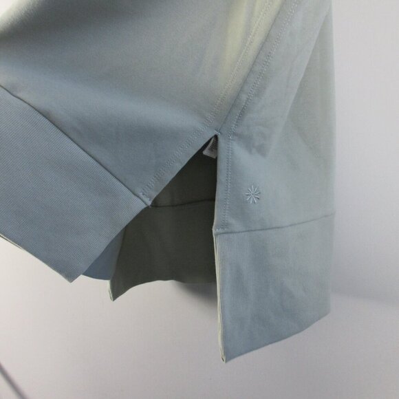 Athleta Retroterry Women's V-Neck Sweater Vest L Green Cotton Blend Athletic 328 - Picture 7 of 11